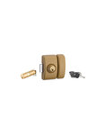 THIRARD - Verrou double entrée Universel ajustable pour entrée  HG 5+  dim. cylindre de 35 à 80mm  acier  5 clés  epoxy bronzze