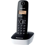 Panasonic KX-TG1611FRW Solo Téléphone Sans Fil Sans Répondeur Noir Blanc