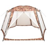 vidaXL Tente de piscine Tissu 590x520x250 cm Camouflage
