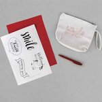 Papier de transfert Textile A4  rouge classique  pour tissus clairs  3 pces
