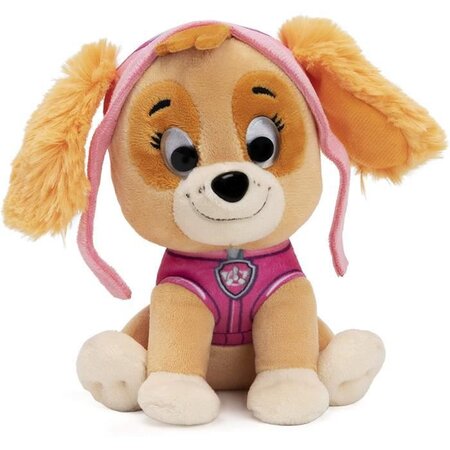 Pat patrouille - peluche 15 cm stella paw patrol gund - 6058439 - peluche douce et lavable des 12 mois