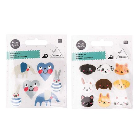 Ecussons à repasser pour enfants - Baby boy + Animaux de compagnie