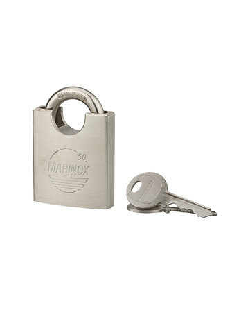 THIRARD - Cadenas à clé Marinox UNIKEY (achetez-en plusieurs  ouvrez avec la même clé)  50mm  2 clés