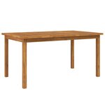 vidaXL Ensemble de salle à manger de jardin 5 Pièces Bois d'acacia solide