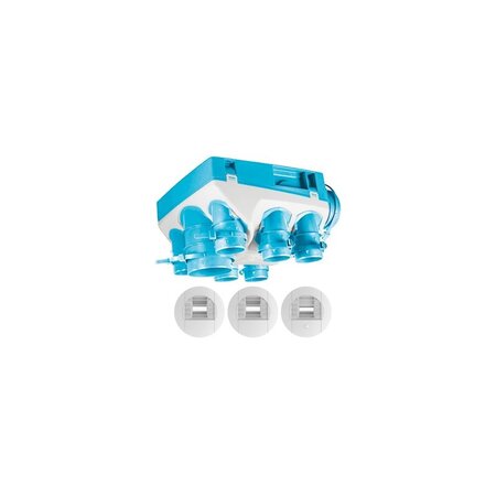 Kit vmc hygro basse conso 18 wthc bouches piles et détection de présence