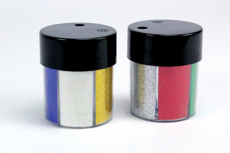 Paillettes à saupoudrer 6 couleurs 60 g