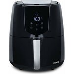 H.KOENIG FRY800 - Friteuse sans huile - 4L - 7 programmes - 1400W - 80° à 200°C - Minuteur 60min - Arrêt automatique - Noir