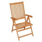 vidaXL Chaises de jardin 4 Pièces avec coussins bordeaux Bois de teck