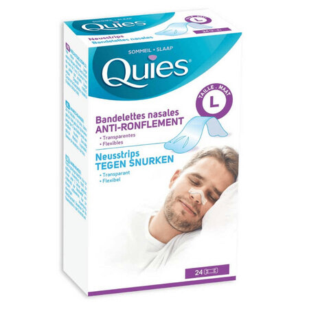 Bandelette anti ronflement  taille large  quies