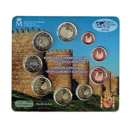 Coffret série euro BU Espagne 2019 (Salon de Berlin)
