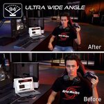 AverMedia Live Streamer CAM 513-Webcam Ultra Grand Angle 4K avec Intelligence Artificielle -Id‚al Streaming et Visioconf‚rence.