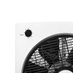 Tristar Ventilateur boîte VE-5858 30 W 30 cm Blanc et noir