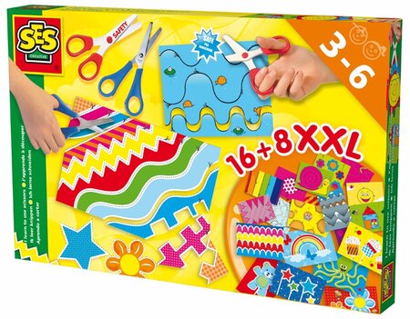 Kit pour enfant J'apprends à découper Super set - SES