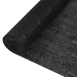 vidaXL Filet brise-vue Noir 1 8x10 m PEHD 195 g/m²