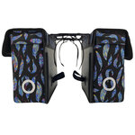 Willex Sacoche de vélo 34 L Bleu plume