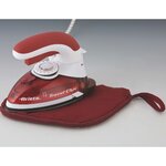 Ariete fer à repasser travel chic 800 w rouge et blanc
