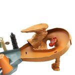 Cars disney pixar - coffret piste radiator springs hors de contrôle mini racers - petite voiture / circuit - des 4 ans