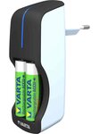 Chargeur 'mini charger'  avec 2 piles aaa  800 mah varta