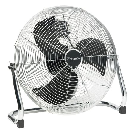 Ventilateur industriel chromé 45 cm 100 w bestron dfa40