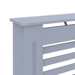 vidaXL Cache-radiateur Anthracite 152x19x81 cm MDF