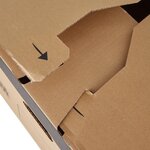 Lot de 30 cartons de déménagement à fond automatique - 120l - 60x50x40cm - made in france - certifiés fsc 70  - pack & move