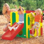 Jouet toboggan pour gym naturelle tout-petits