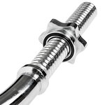 Tectake Kit barre de musculation curl + 8 poids