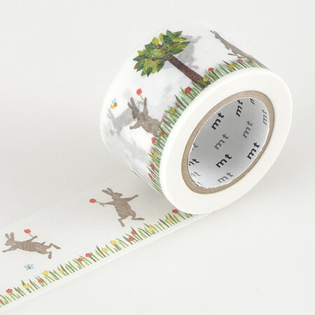 Masking Tape MT EX kasaneru - rabbit et squirrel