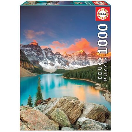 EDUCA - Puzzle - 1000 LAC MORAINE CANADA