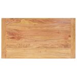 vidaXL Table basse 110x60x35 cm Bois d'acacia massif et finition miel