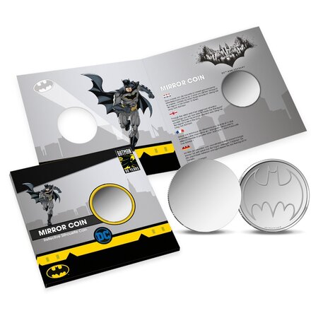 Médaille acier Batman