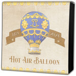 Monnaie en argent 50 francs g 62.2 (2 oz) millésime 2023 hot air balloon 2