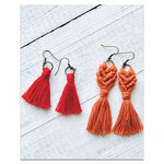 FRENCH KITS-French'Kits - DIY - Boucles d’oreilles - Plumes & Pompons-Kit créatif fabriqué avec amour en France