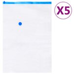 vidaXL Sacs de voyage sous vide Sacs de vêtements 3 tailles 20 Pièces