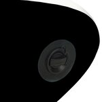 vidaXL Ensemble de planche SUP gonflable 366x76x15 cm Noir