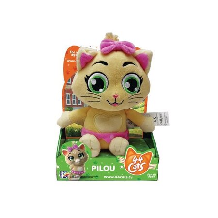Peluche musicale pilou 44cats - smoby