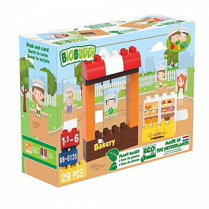 BIOBUDDI-Boulangerie-Ecologique, durable et éthique-Jeu de construction-Fabriqué aux Pays-Bas