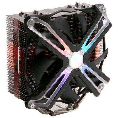 Zalman cnps17x système de refroidissement d’ordinateur processeur refroidisseur 14 cm noir  gris