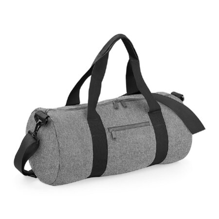 Sac de voyage toile - 20 l - varsity barrel bag - bg140 - gris merle