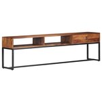 vidaXL Meuble TV 160x30x45 cm Bois de Sesham massif
