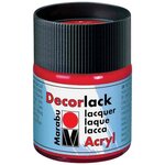 Flacon 50 ml Peinture Acrylique DECORLACK Rose MARABU