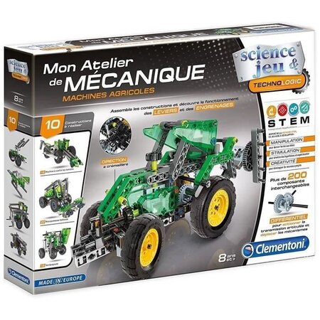 CLEMENTONI Mon Atelier de Mécanique - Machines agricoles