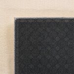 vidaXL Tapis shaggy doux lavable 200x290 cm Antidérapant Beige