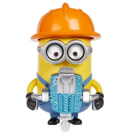 Les minions deluxe dave construction 9 cm - gmf03 - figurine a collectionner - 3 ans et +