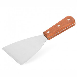 Palette triangulaire en inox avec manche en bois - pujadas -  - inox210