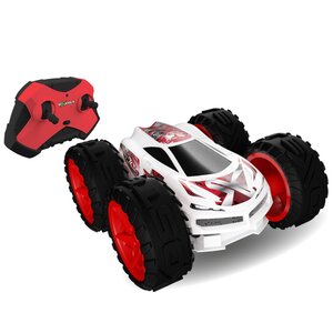 Exost Voiture jouet de cascade radioguidée Gyrotex Rouge 1:12
