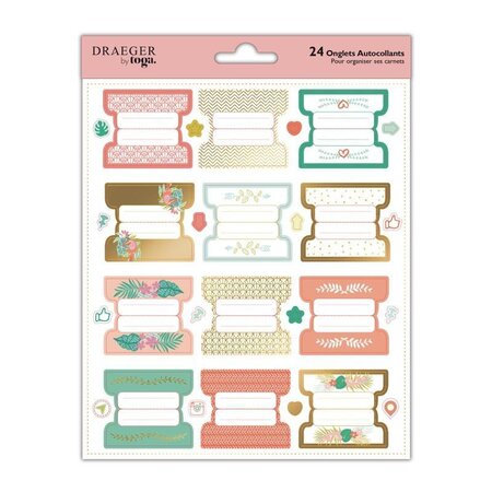 Stickers Onglets Pour Carnets - Draeger paris