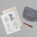 Papier de transfert Textile A4  crème  pour tissus foncés  3 pces