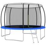vidaXL Ensemble de trampoline rond 366x80 cm 150 kg
