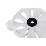 CORSAIR Ventilateur SP Series - White SP140 RGB ELITE - Diametre 140mm - LED RGB - Fan with AirGuide - Dual Pack (CO-9050139-WW)